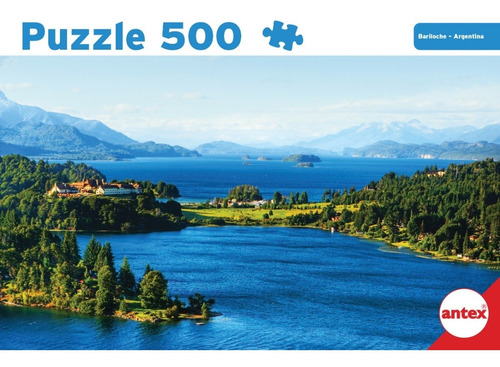 Puzzle 500 Piezas Bariloche Argentina Antex 3052 Educando