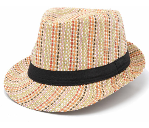 Sombrero Hombre Mujer Dandy Panamá Multicolor Playa Importad