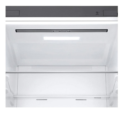 Heladera inverter no frost LG Bottom Freezer GB37SPP platinum silver con freezer 336L 127V