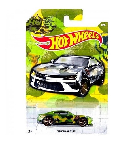 Hot Wheels Urban Camouflage 2018 Camaro Ss Gjv56 Mattel