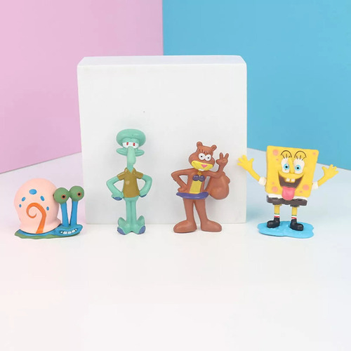 / 14pcs Bob Esponja Patricio Juguetes De Coleccion Regalos