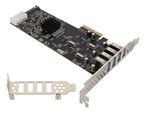 Tarjeta De Expansión Usb Pci Express De 20 Gbps, 4 Puertos 3