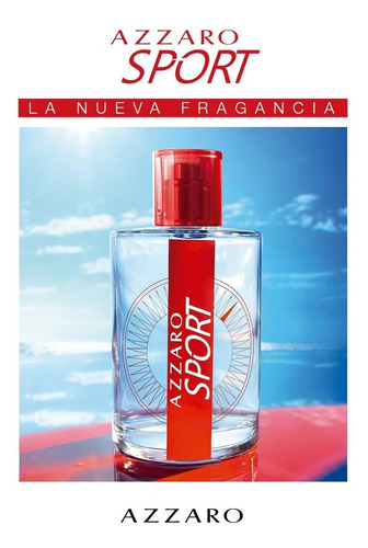 Imagen 4 de 4 de Sport Azzaro Edt 100 Ml - mL a $1299
