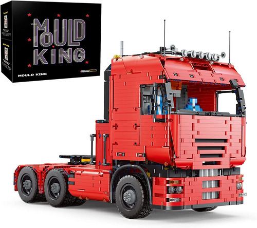 19005 Tractor Truck Block Kits Model, Moc Building Bloc...