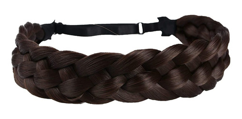 Coolcos, Trenza De Pelo Sintético Elástico, 5 Hebras, Trenza