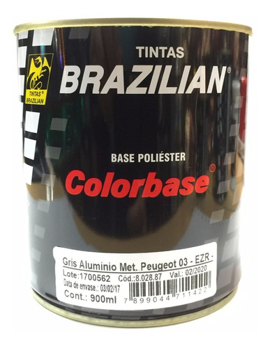 Pintura Base Poliester Aluminio Ezr Peugeot 900ml Oferta!!!