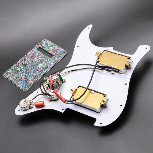 Unxuey 11 Hole Hh Pickguard Scratch Plate Back Plate Con