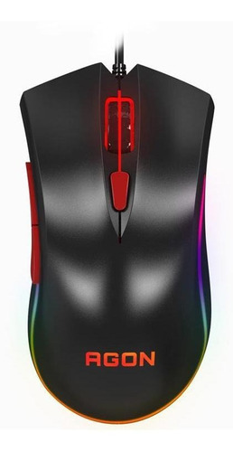 Mouse Gamer Aoc Agon - 4000dpi - Rgb - Avago-3050