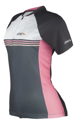 Camisa De Ciclismo Bike Race Stripes Atrio Feminina Tam P