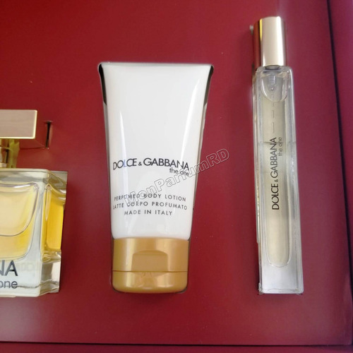 Perfume The One Damas By Dolce & Gabbana. Estuche 3 Piezas