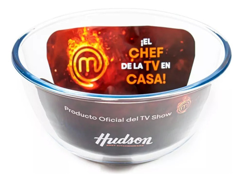 Ensaladera Bowl De Vidrio Resistente Hudson 23x11 