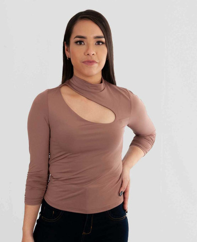 Camiseta Missing 109d009 Taupe