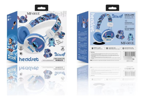 Audífonos Lilo Stitch Inalámbricos Bluetooth