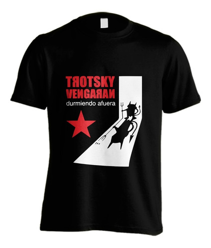 Remera Trotsky Vengaran #06 Rock Artesanal Planta Nuclear