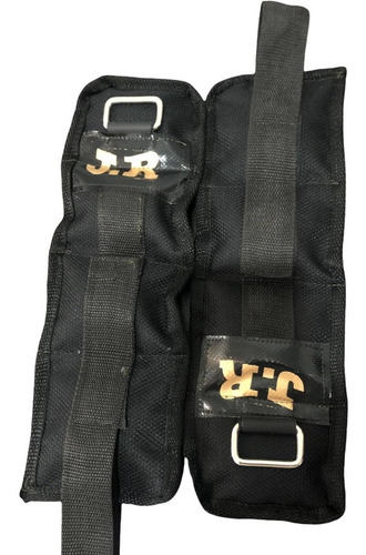 Par De Polainas 1kg C/u Tobilleras Negro