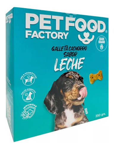 Petfood Galletas Leche Para Cachorros 80 G