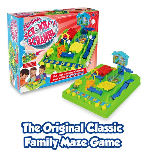 Jogo Marble Run Tomy Games Screwball Scramble Kids 5+ Anos