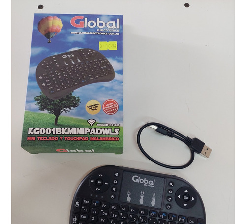 Mini Teclado Portátil Inalámbrico Recargable Pc Tv Box