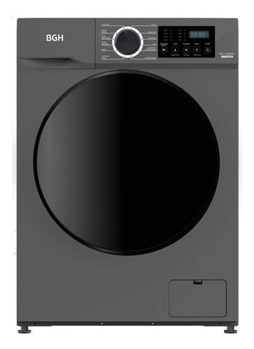 Lavarropas Bgh Inverter 6kg Bwfi06s24ac Silver Color Plateado