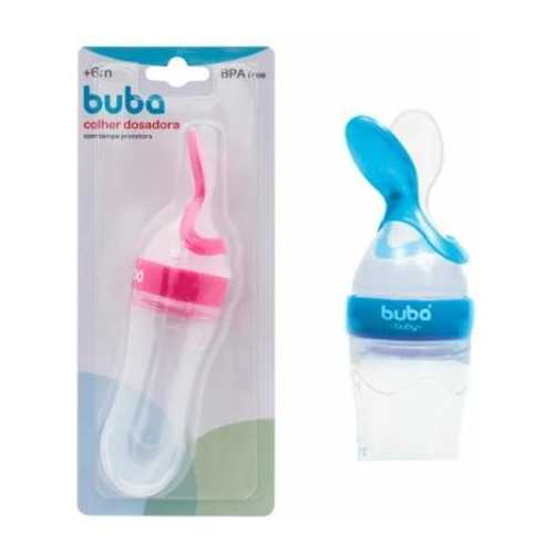 Colher Dosadora Buba 2 Em 1 Silicone 90ml