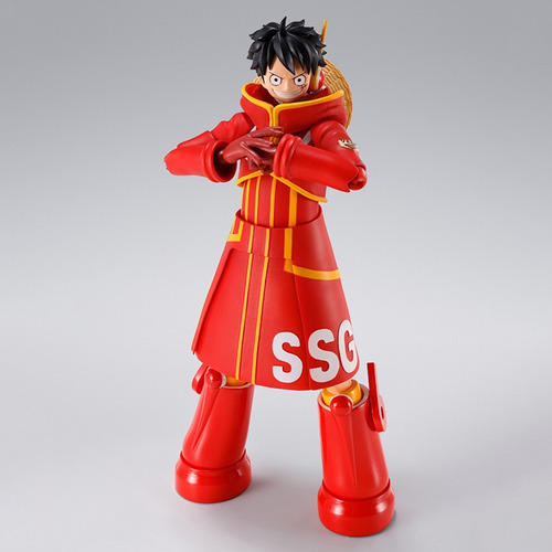 Boneco One Piece Monkey D Luffy Shfiguarts Egghead Bandai