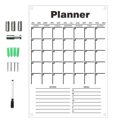 Calendario De Tablero Colgante Planificación Calendario De