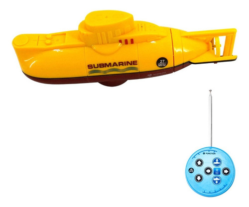 Mini Rc Submarino Barco De Control Remoto Buceo A Prueba De