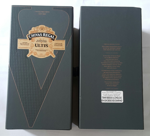 Caja Vacia Whisky Chivas Regal Ultis