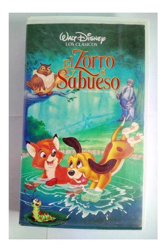 Pelicula De Disney  Vhs  El Zorro Y El Sabueso 1981