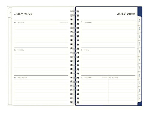 Blue Sky 2022-2023 Academic Year Weekly And Monthly Planner,