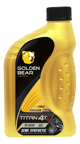 Aceite Golden Bear Para Moto, 20w50, Buena Calidad