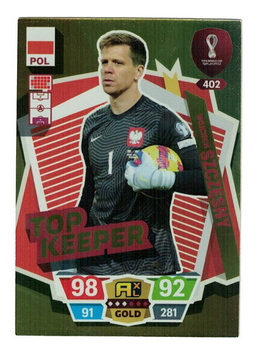 Carta Wojciech Szczesny - Top Keeper Mundial De Qatar 2022 