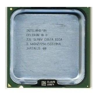 Microprocesador 775 Intel Celeron D331 2,66 Ghz 533fsb 