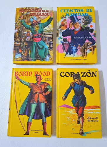 Libros Coleccion Robin Hood , Clarin. Precio X 4  