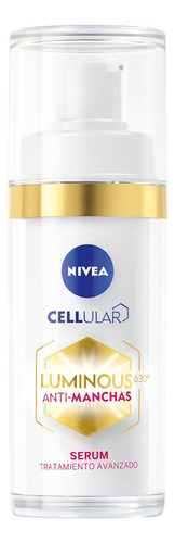 Serum Nivea Luminous630 Anti-manchas Ácido Hialurónico 30ml Tipo de piel Todos
