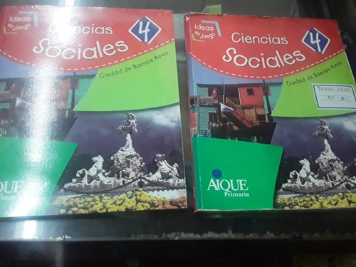 Sociales 4 Ideas En Juego Caba Aique Lote X 2 Nuevo Y Usado