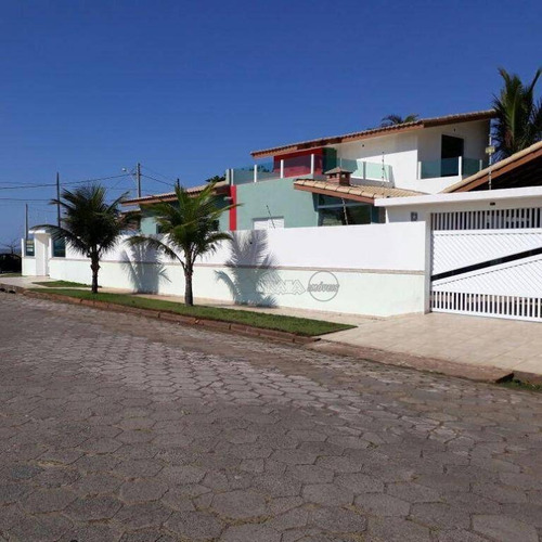 Imagem 2 de 9 de Sobrado Com 4 Dormitórios À Venda, 220 M² Por R$ 800.000,00 - Cibratel Ii - Itanhaém/sp - So0228