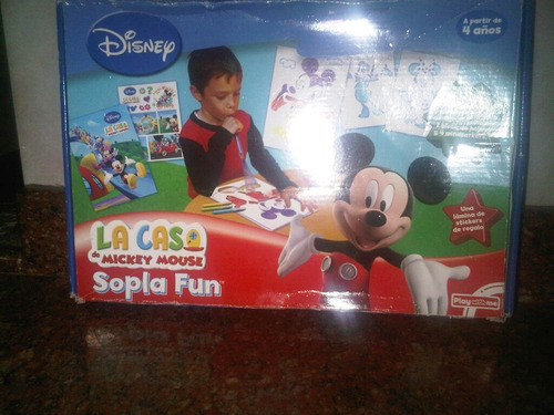 Dibuja Con Sopla Fun De La Casa De Mickey Mouse