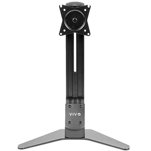 Vivo Negro Deluxe Libre De Pie Solo Monitor Monte | Altura D