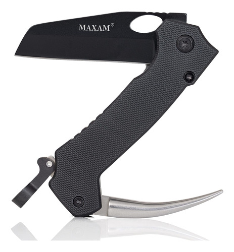 Maxam Herramienta De Marinero Con Mango G10, Un Potente Cuch