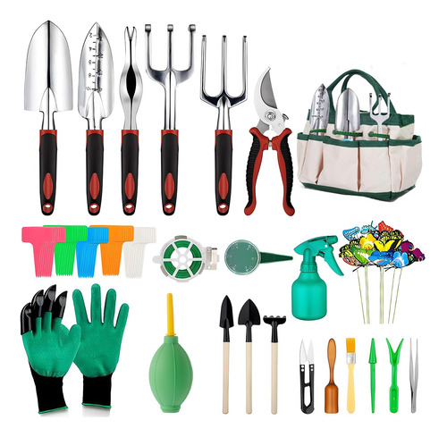 Kit De Jardineria Herramientas Juego Jardin Plantar 82pcs