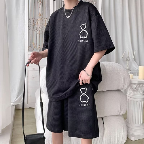 Conjunto De Verano De Traje De Manga Corta De Estilo Coreano