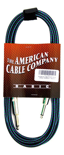 American Company Ist-10 082 Cable Instrumento 3 M Morado