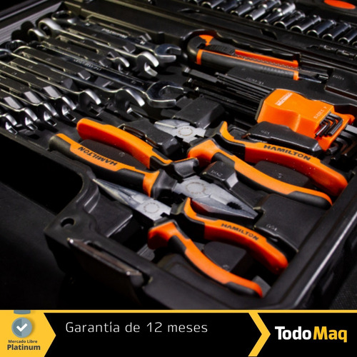 Imagen 4 de 9 de Set De Herramientas Performance 90 Piezas Hamilton Jb90