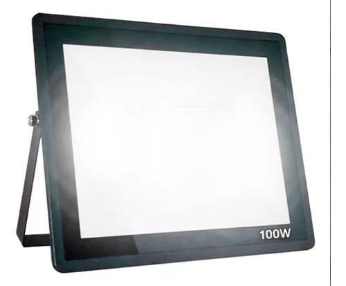 Reflector Led 100w 220v Alta Potencia Ip65 Exterior X 2 Uni.