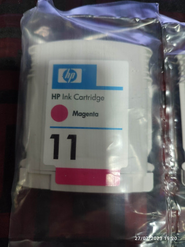 Cartucho De Tinta Plotterhp 11 Magenta C4837a Llena Caracas 