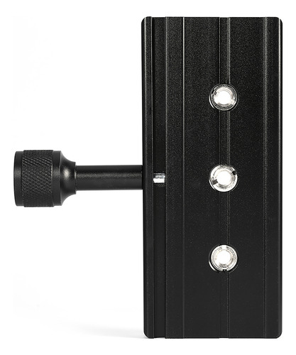 Placa De Fixação De Liberação Rápida, Adaptador Preto Qr-120
