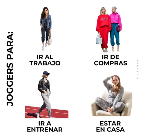 Pantalón Jogger Sudadera Unisex X2 Unidades Algodón Perchado