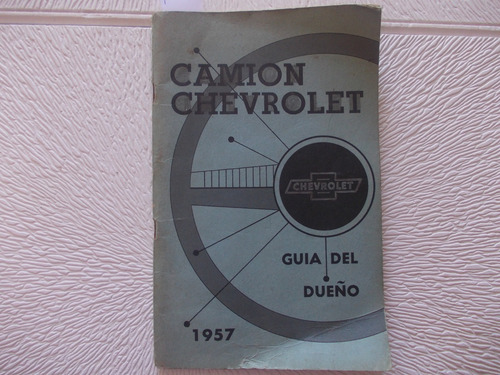 Manual Original Camion Chevrolet 1957castellano(ref.1/8) (Usado)