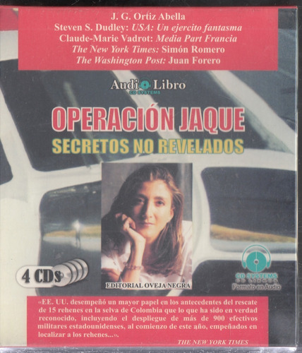 Operacion Jaque. Secretos.  Audiolibro Original Nuevo. Qqc. 